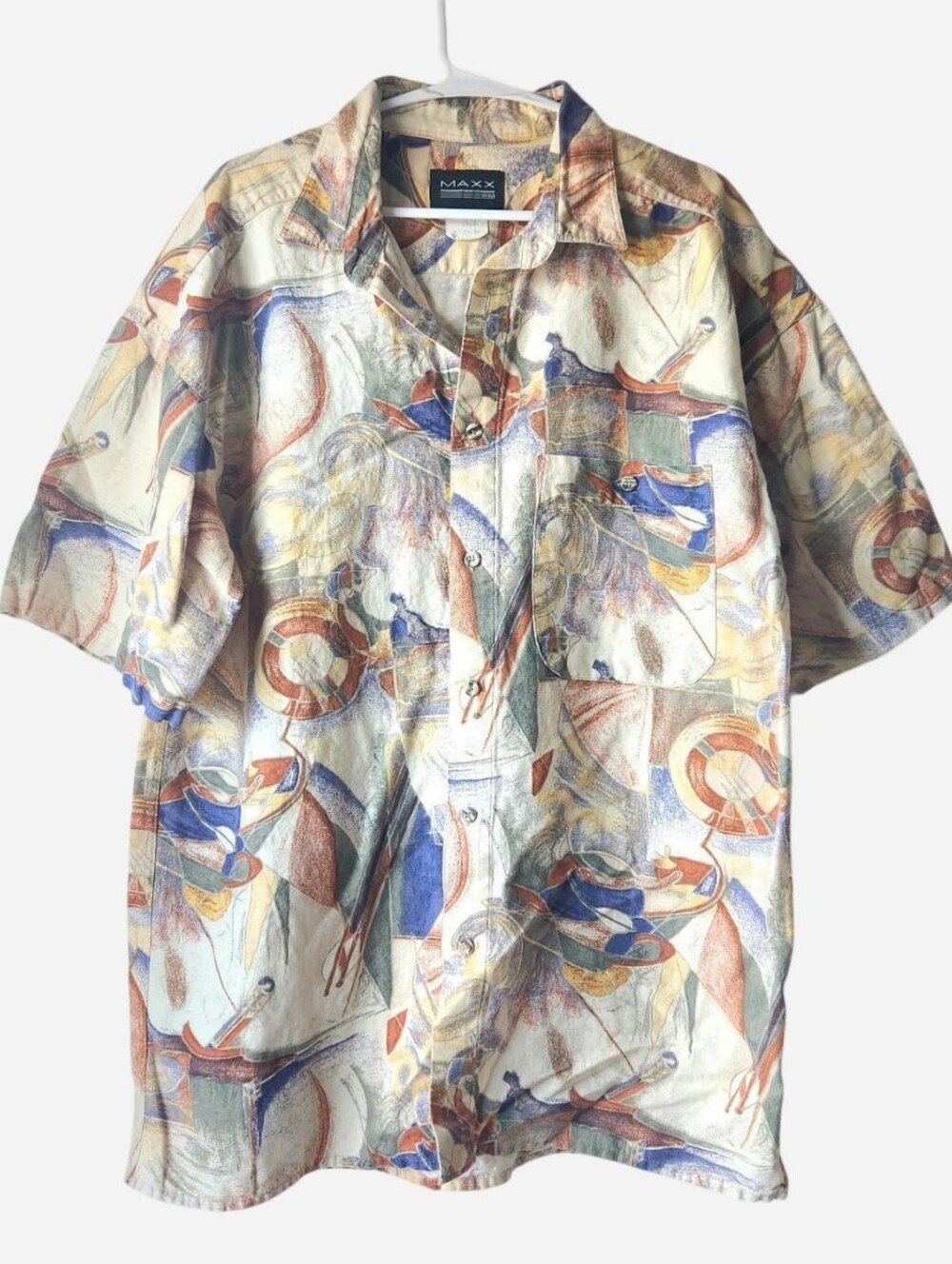 Vintage Maxx Linen Cotton Button Down